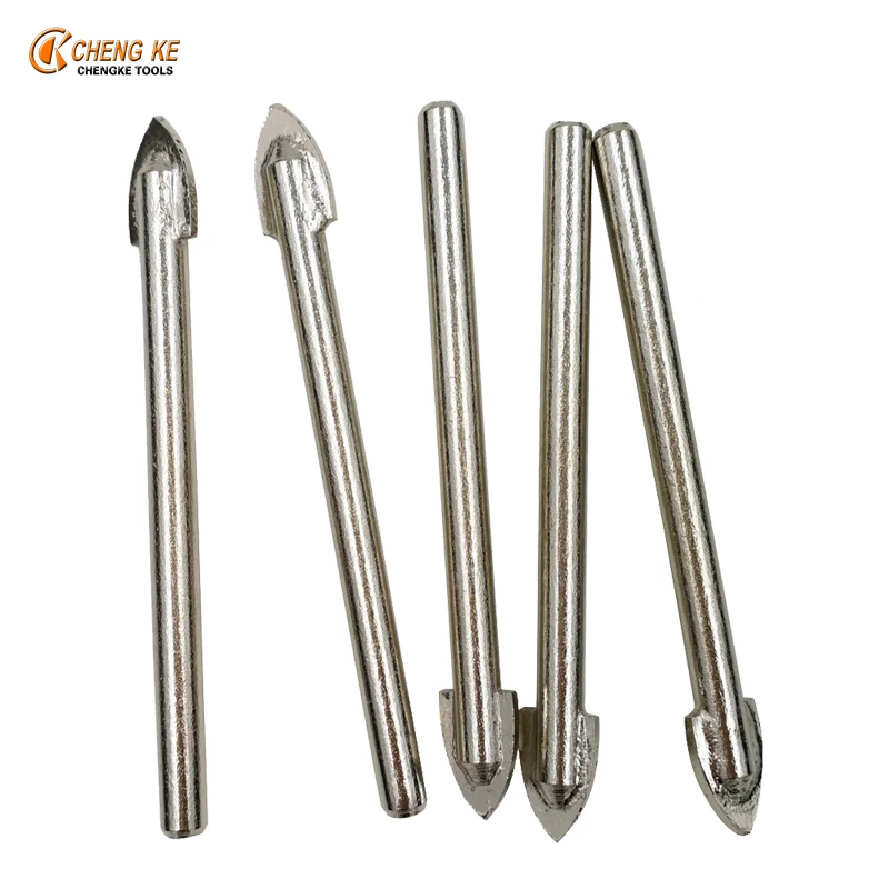 CHENG KE 5Pcs/Set 8mm ceramic glass drill bit professional high speed