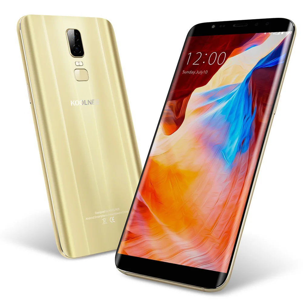 KOOLNEE K1 4 г сотовый телефон Android 7 0 6 01 дюймов MTK6750T Octa Core 1 5 ГГц ГБ Оперативная память 64