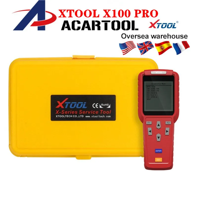 

Original Diagnostic tool XTOOL X100 Pro Auto Key Programmer With EEPROM Adapters support Odometer Mileage adjustment Free Update