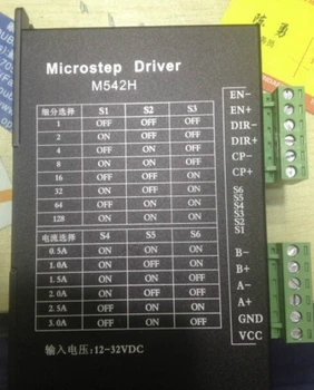 

Free Shipping, 3pcs CNC 3A DC12-32V M542H CNC Stepper Driver Support Nema17, Nema23,