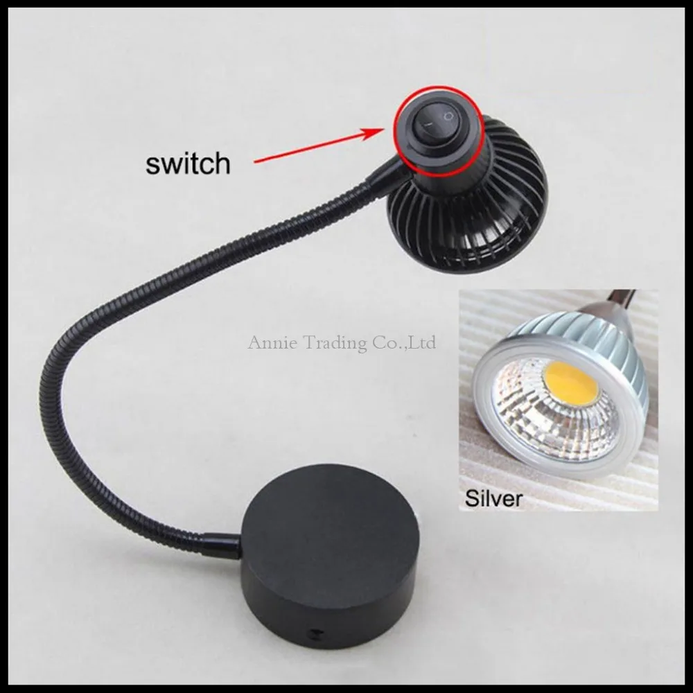 Led moderne wandleuchten mit schalter 5 watt cob schminktisch licht aluminium lampe wohnzimmer bad treppen nachttischlampe