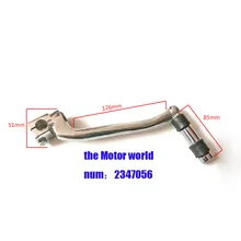 Складной рычаг переключения передач для 110cc 125 140 150 160 cc Pit Dirt Bike ATV Quad Go Kart багги-скутер мотоцикл