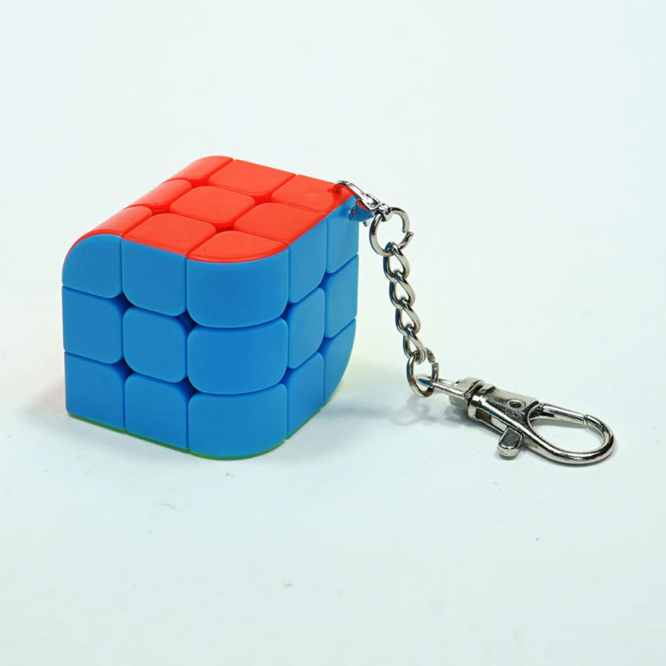 2x2 3x3 Triangl Ivy Колонка 3x3 волшебный куб брелки головоломка игрушка Головоломка с быстрым кубом куб брелок обучающая игрушка для детей подарок