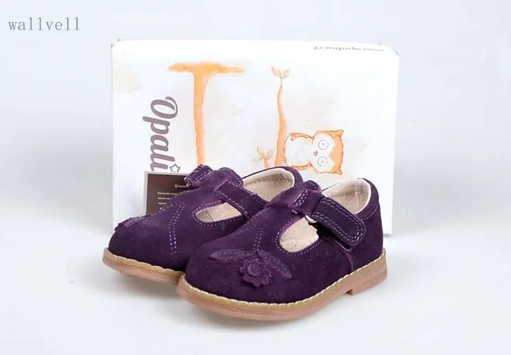 

wallvell Exported to Chile spring new girl sweet princess shoes children scrub leather baby shoes leather children's shoes