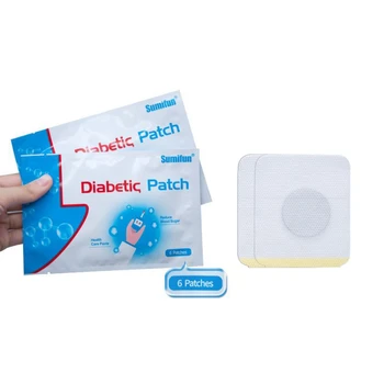 

6Pcs Natural Diabetes Plasters Keep Blood Sugar Balance Pure Herbal For Health Care