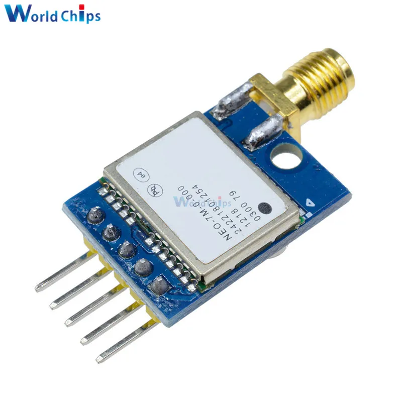 Микроконтроллер для arduino двойной Антенный интерфейс GPS мини NEO 7M EEPROM замены Neo 6M 51