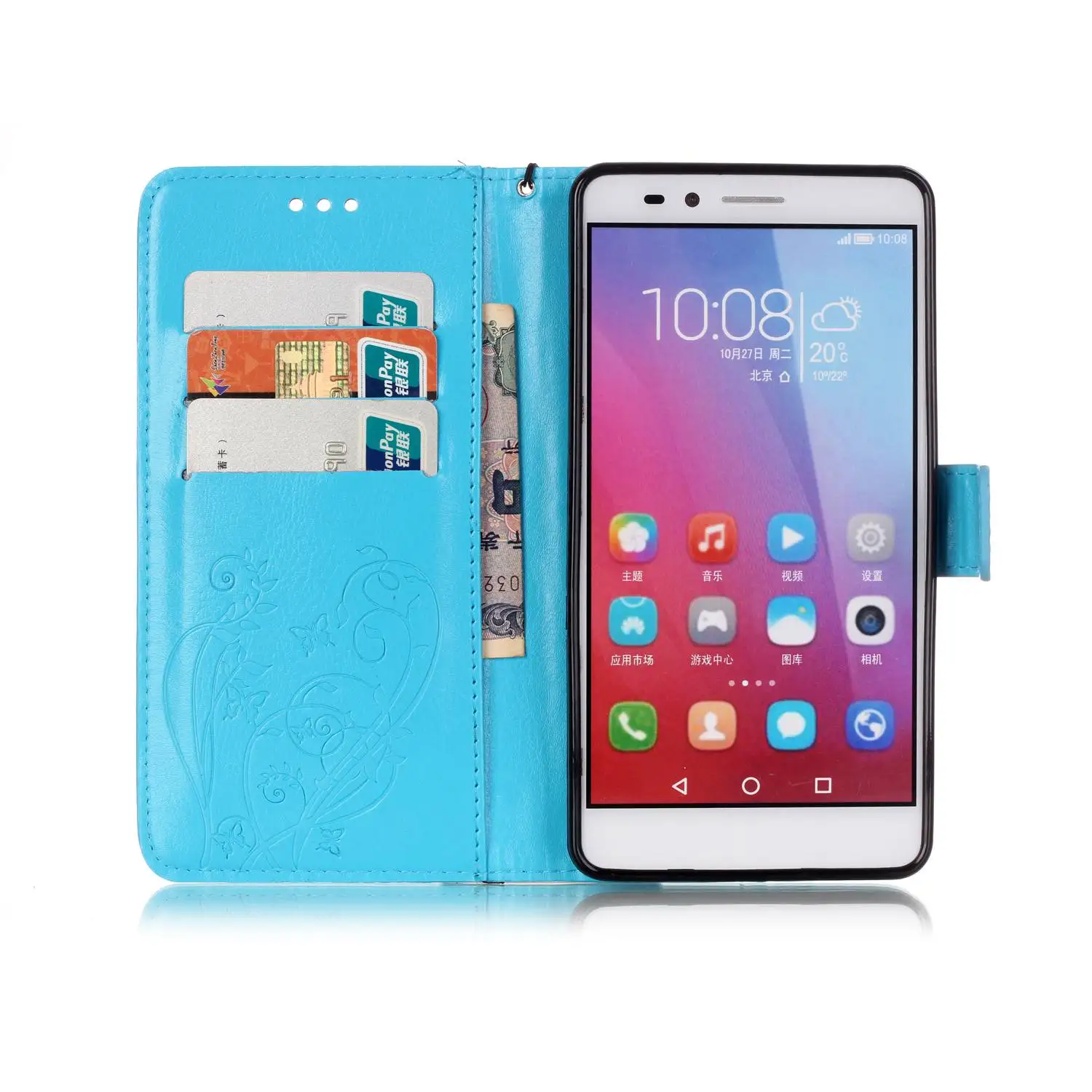 Флип чехол для HUAWEI Honor 5X GR5 KIW L21 L24 L22 KII L05 L23 кожаный телефона 5 X GR Funda|Чехлы-портмоне|