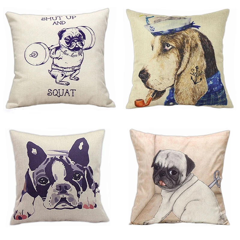 Buy Animal Pattern Cushion Covers for Sofa Seat