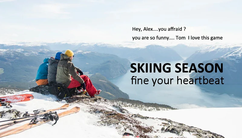 skiing
