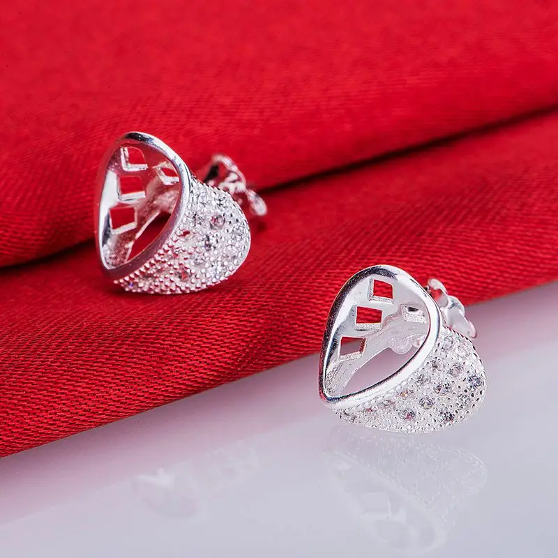 Серьги из стерлингового серебра 925 пробы, модные ювелирные изделия из 925 серебра, инкрустированный свет/ilyardfa hzlaqqsa LQ-E377