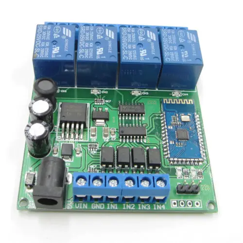 

5-24V 4-CH Bluetooth Relay Remote Control Switch Mobile