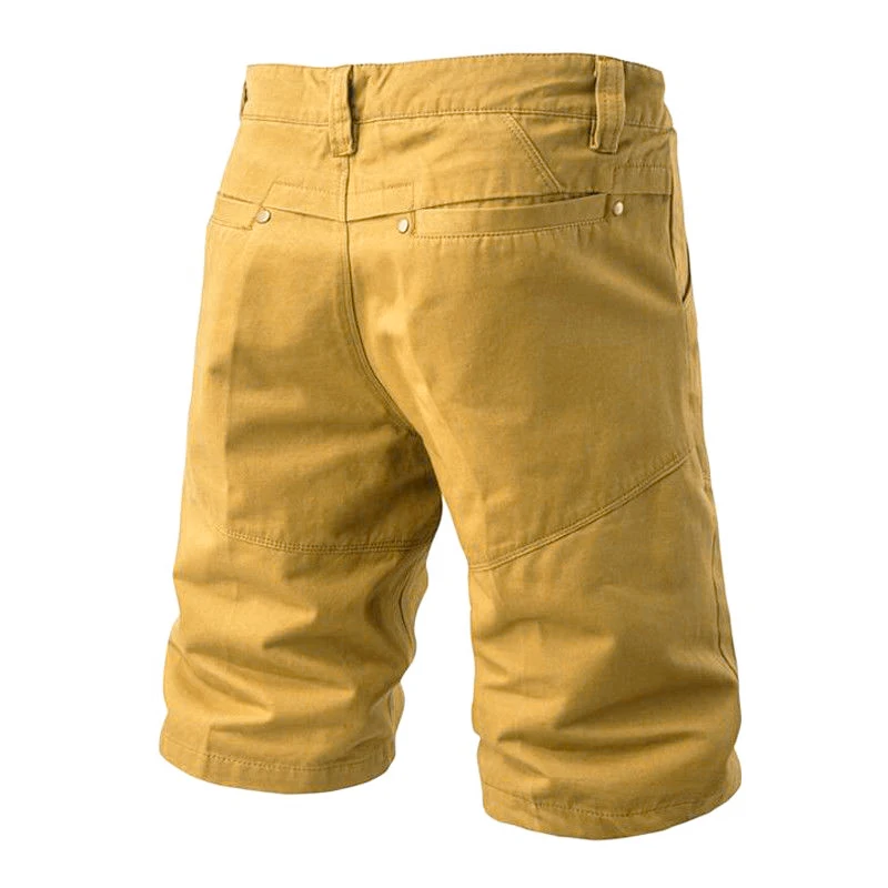 Men's Shorts Fashion Casual Plus Size Candy Color Man Shorts Male Work Combat Half Pants Pocket Slim Fitness Cargo Short Pant