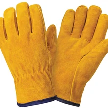 Кожаная перчатка машиниста 300 пар Сплит коровья кожа водительские рабочие перчатки