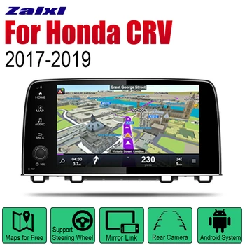 

AutoRadio 2 Din Android Car Player For Honda CRV 2017~2019 GPS Navigation BT Wifi Map Multimedia system Stereo