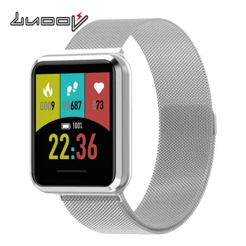 

LUOOV 2019 New H808 Smart Watch 1.28 Inch HD Reflector IP68 Waterproof Heart Rate Fitness Tracker Smartwatch