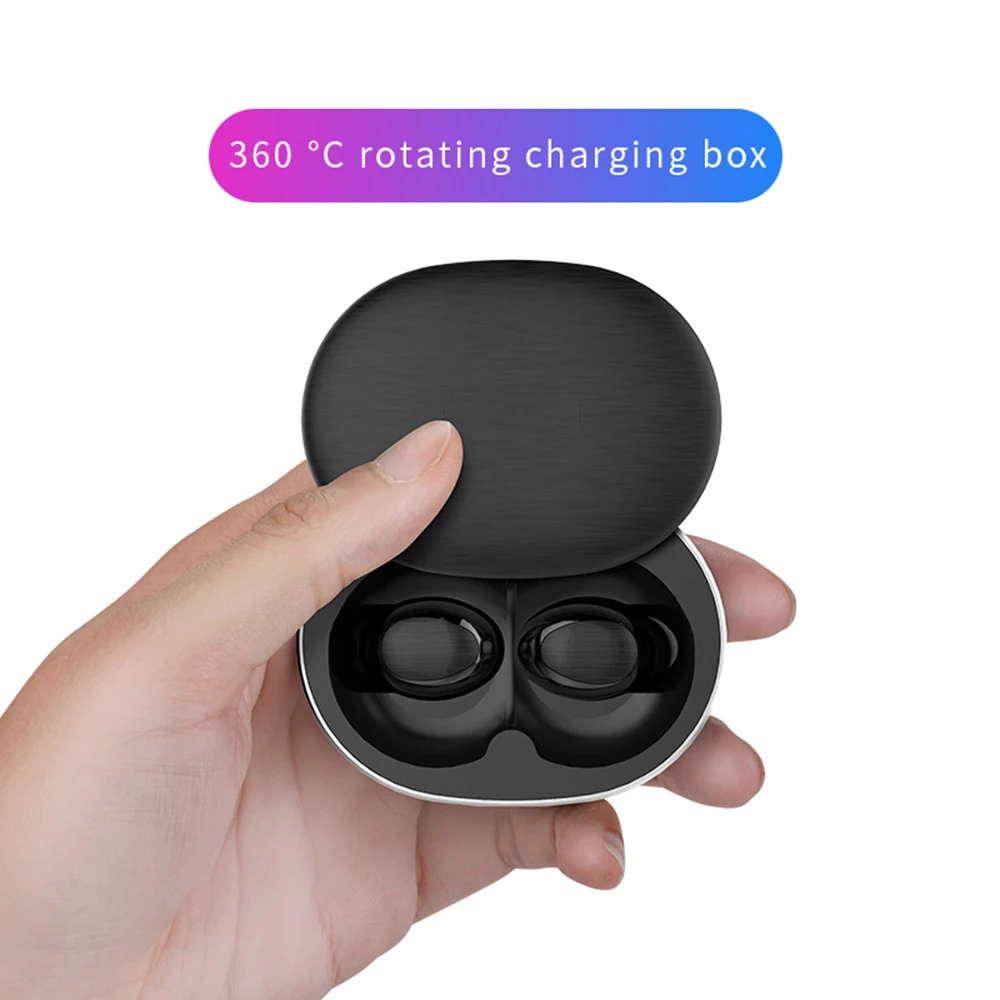 Ceny Bezprzewodowe słuchawki Bluetooth 5.0 słuchawki tws wodoodporna redukcja szumów sportowe słuchawki Stereo HiFi dla IOS Huawei Samsung Xiaomi