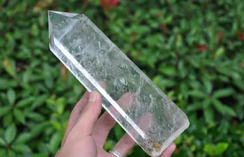 

afa88012++++ Large NATURAL transparent QUARTZ CRYSTAL POINT HEALING