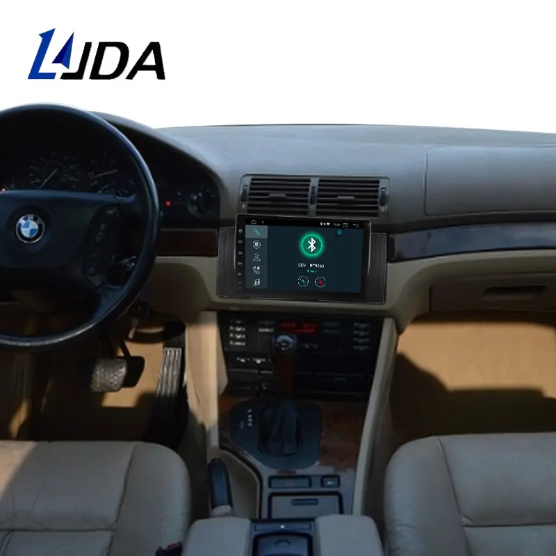Cheap LJDA 9 Inch 1 Din Android 9.0 Car Radio For BMW E39 X5 M5 E53 Car Multimedia Player Stereo Auto Audio GPS Video Canbus 2G+16G 5
