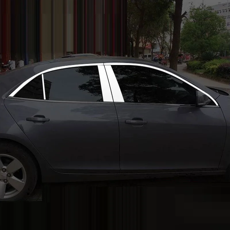 

Car Decorative Automovil Body Window Trunk Exterior High-grade Mouldings Sticker Strip 12 13 14 15 16 17 18 FOR Chevrolet Malibu