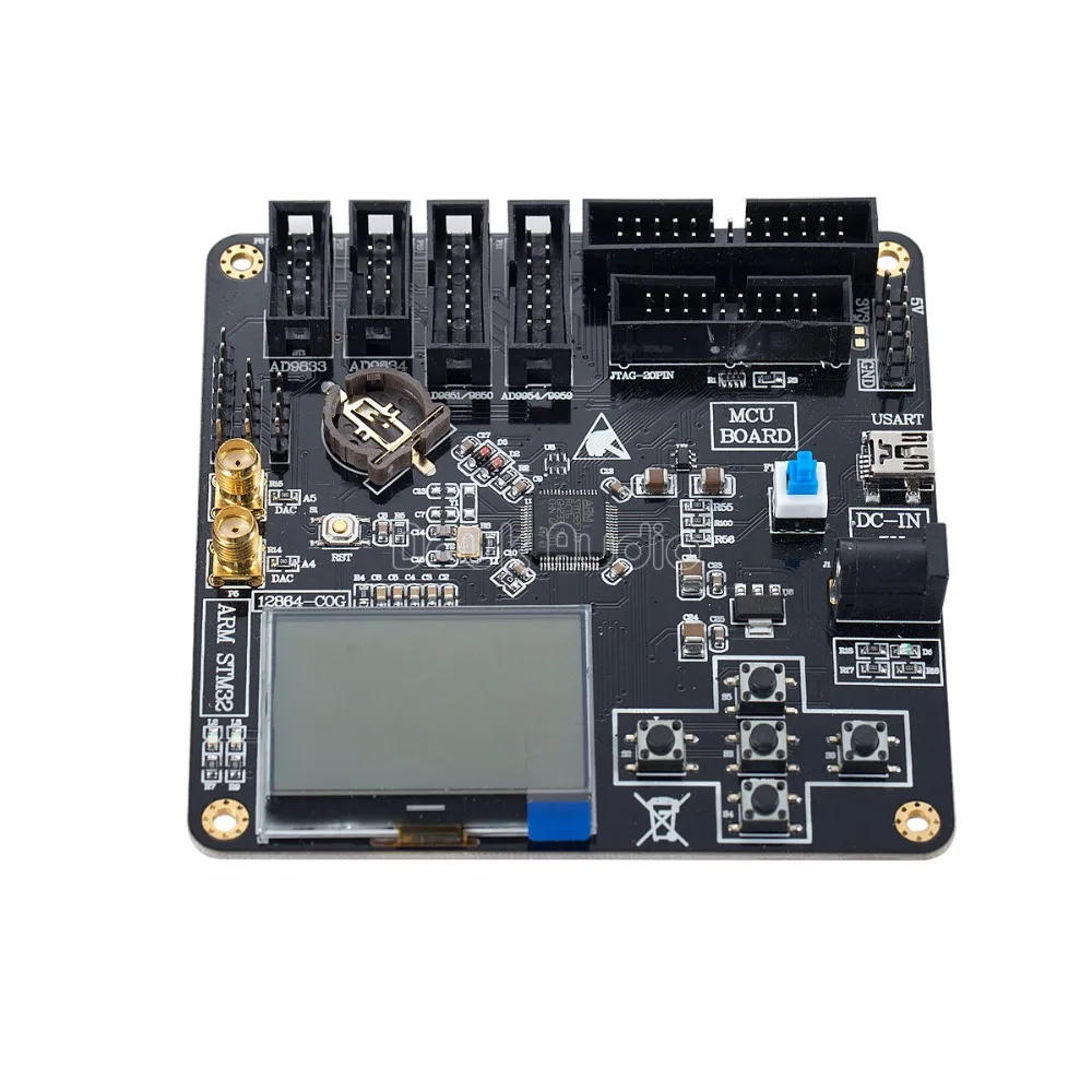 Модуль цифрового драйвера DDS MCU плата для AD9854 / AD9954 AD9833 AD9834 AD985|Печатные платы| |