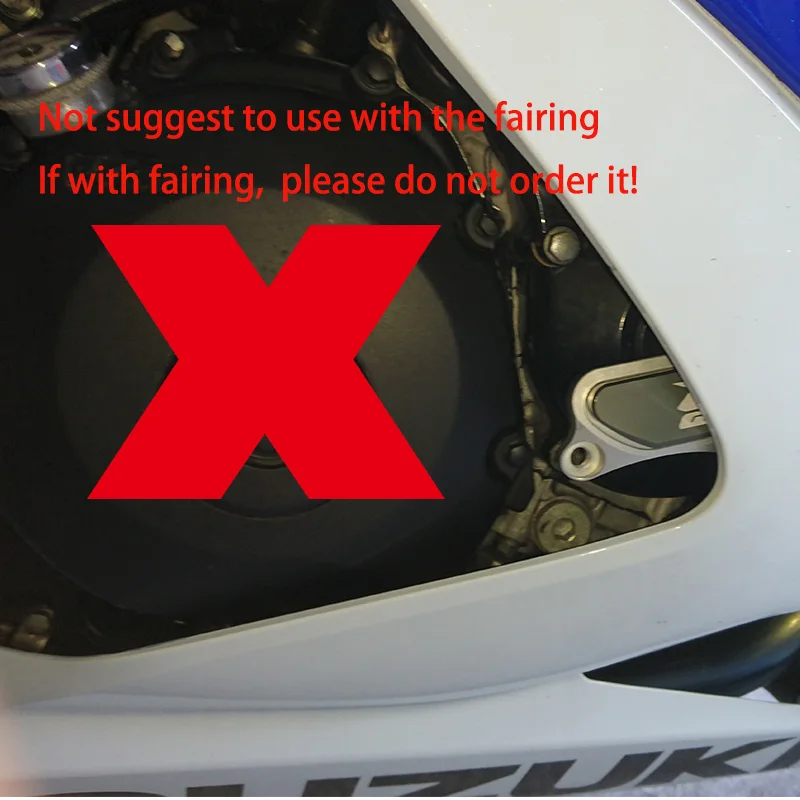 Для Suzuki gsx r 600 750 GSXR1000 K4 K5 K7 Frame слайдер ночлега крышка защита от падения двигателя