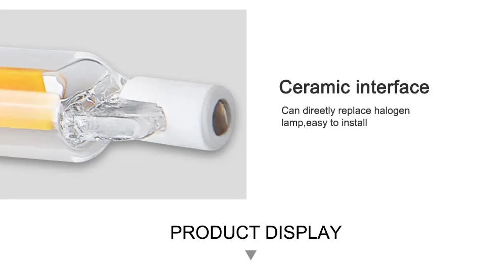 78 118 mm R7S LED Light Bulb 5W 10W 220V Ampoule LED (6)
