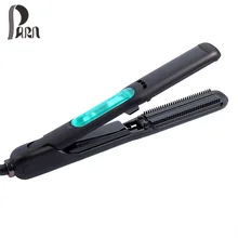 Керамика Профессиональный пар выпрямитель для волос с маслом арганы Настой пар плоские IronVapor быстрый нагрев гладить