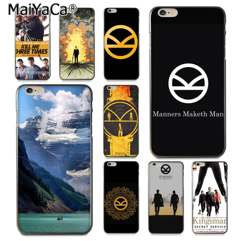 MaiYaCa Kingsman дизайн секретной службы высококачественный чехол для телефона iPhone 8 7 6 6S