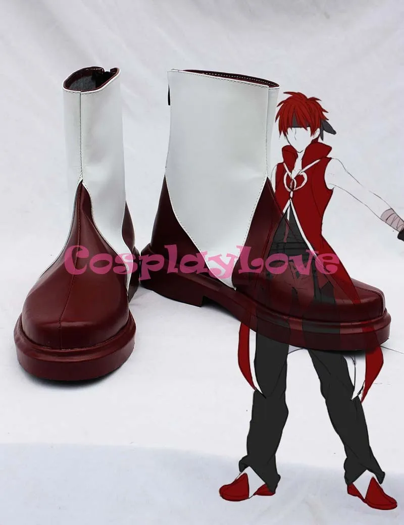 

Newest Custom Made Japanese Anime Puella Magi Madoka Magica Kyoko Sakura Male Cosplay Shoes Long Boots For Halloween Christmas
