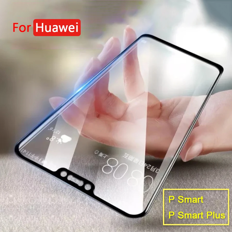 Стекло для экрана P Smart Puls Huawei защитное стекло на телефон Huavei Huwei Honor Psmart Smartplus 9h