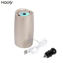 Портативный USB автомобильный очиститель воздуха, ионный очиститель воздуха, кислородный бар, озоновый ионизатор, автомобильный очиститель запахов, Очищающий от пыли дыма
