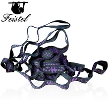 Легкий сильный Веревочный Гамак и качели использования