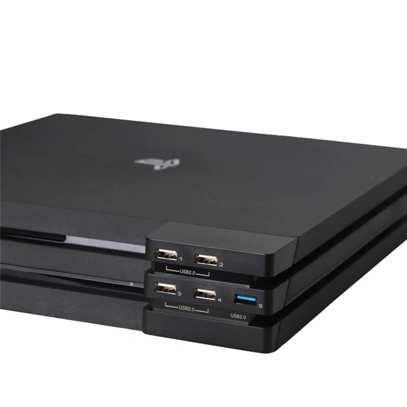USB 3.0 Expansion Adapter HUB For Sony PlayStation 4 PS4 Pro Gaming Console 40JUN1801
