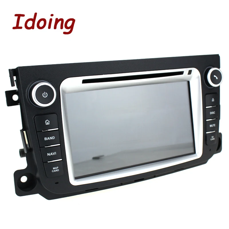 Discount Idoing 7"Octa Core 2Din Andriod9.0 Car Radio GPS DVD Multimedia Player 4G+32G For Mercedes-Benz Smart IPS Screen Navigation WIFI 3