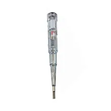 1pc 250V wodoodporny indukowany elektryczny tester śrubokręt sonda ze wskaźnikiem światła Mayitr miernik napięcia w formie długopisu AC/DC detektor