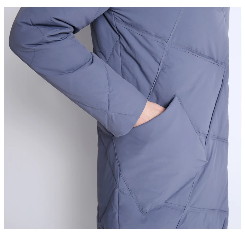 SVESIA 2018 winter duck down jacket women long coat parkas thickening Female stand collar high quality Warm Clothes