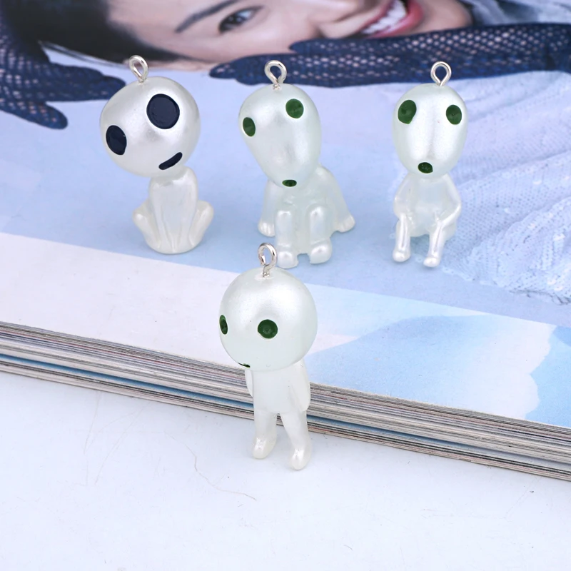 

3pcs Novelty E.T. Saucerman Resin Charms Diy Make Jewelry Findings Cute Earring Necklace Pendants Keychain Decor Accessory Gift