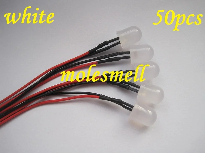20Pcs 2mm Pre-Wired Flat Top Warm White Wide Angle Light DC 9-12v LED Diodes USA 20Pcs 2mm Pre-Wired Flat Top Warm White Wide Angle Light DC 9-12v LED Diodes USA