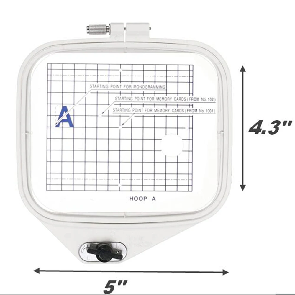 Embroidery Hoop B 5.7/"x 7.92/" Janome MC300E,MC350E,MC9500,MC9700,MC10000,MC10001