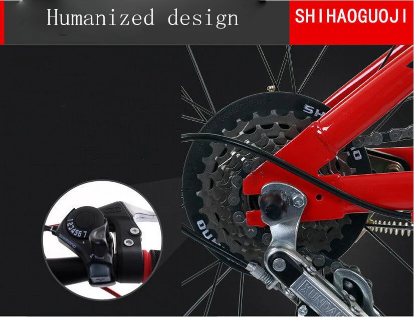 Top 2018 Rushed Special Offer 16kg 120kg 18kg Steel Children Folding Bike 18 Inch 20 22 Outdoor Sports Mountain Speed Kids Bicycle 6