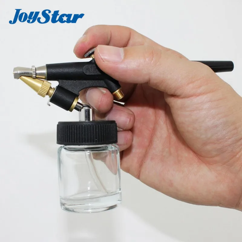 AB-138 AIRBRUSH BOTTLES WITH LIDS /& PUSH IN CONNECTOR