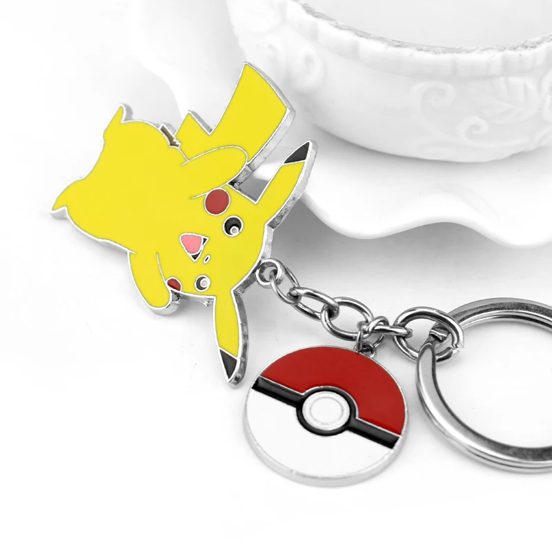 Классический мультфильм Go брелок Poke Ball ювелирные изделия модный автомобильный