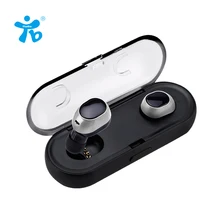 Best price Two Earphones In-Ear Headphone Bluetooth Wireless Earbuds Hands Free Mobile Phone Bluetooth Earphone Mini Wireless Earpiece 4.2