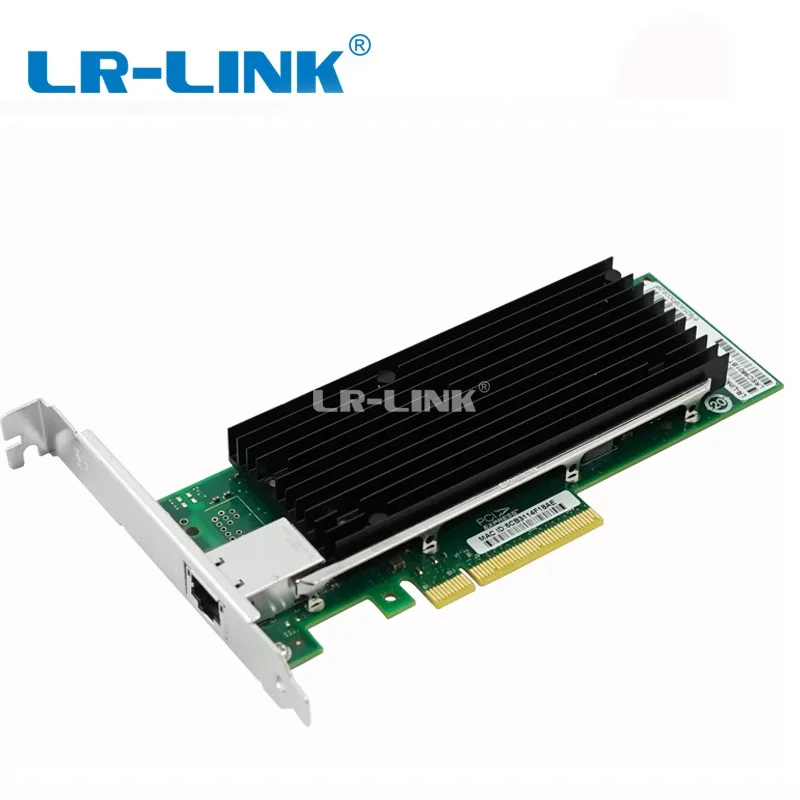

LR-LINK 9801BT PCI-Express x8 Network Controller Card 10Gb Ethernet RJ45 Converged Adapter NIC Compatible Intel X540-T1