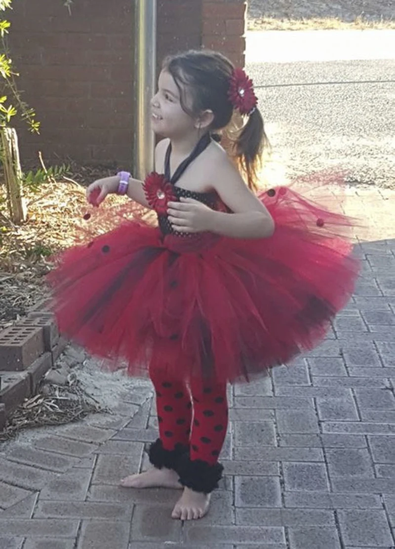 Lady bug tutu dress- lady bug costume- lady bug tutu51