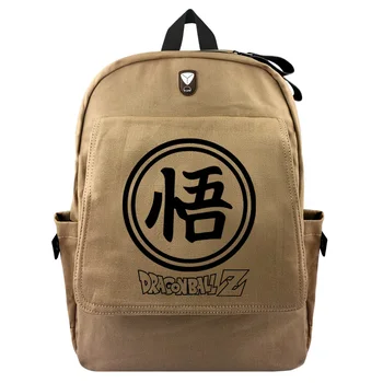 

Dragon Ball Z Backpack Sun Goku Schoolbag Anime Naruto and Attack On Titan Cosplay Backpack Teenagers Student Canvas Travel Bags