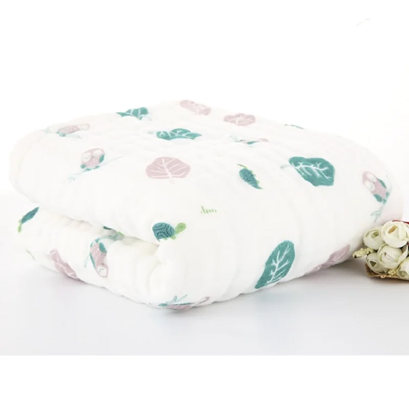 Муслиновое Пеленальное Одеяло для новорожденных 100% хлопок 6 слоев|cotton swaddle