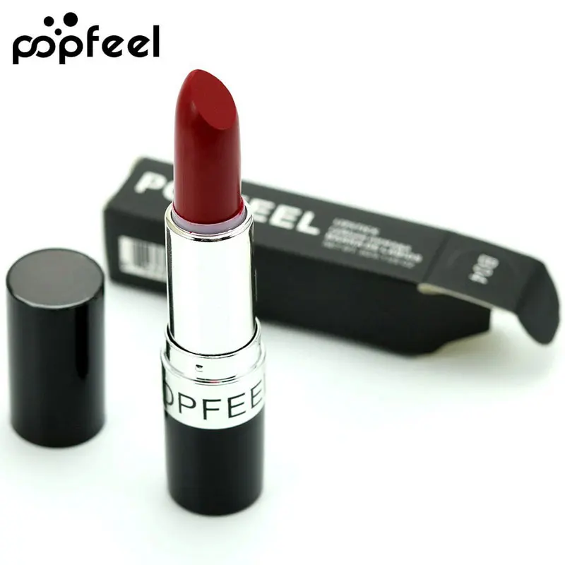 

Matt Lipstick Lips Makeup Velvet Nude Red Lip Stick Pen Make up Cosmetics Smoky Smooth Lip Balm Long-lasting Tint Lipbalm 1Pcs