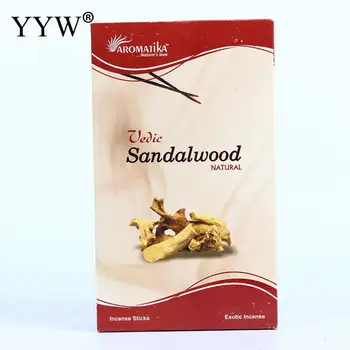 

12pcs/Box Natural Aromatic Incense Sticks India Sandalwood Incense Stick Home Scent Diffuser Indoor Spice Sleep Health Incenso