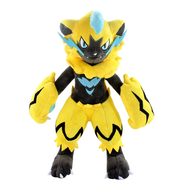 Большой размер 11 дюймов 28 см Zeraora плюшевая мягкая игрушка для детей детские